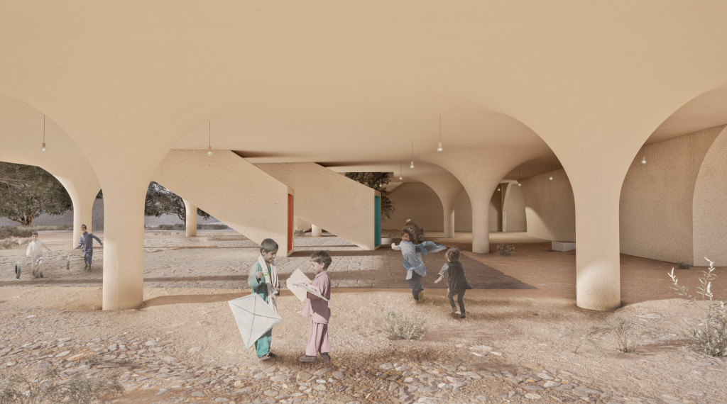 مدرسه ی درخت توت در بیرجند- Derakhte toot school